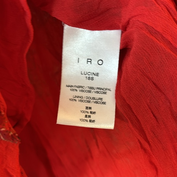 IRO ruffle dress - Picture 9 of 9